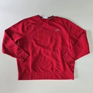 Suéter Lacoste rojo unisex talla XXL dama o L caballero